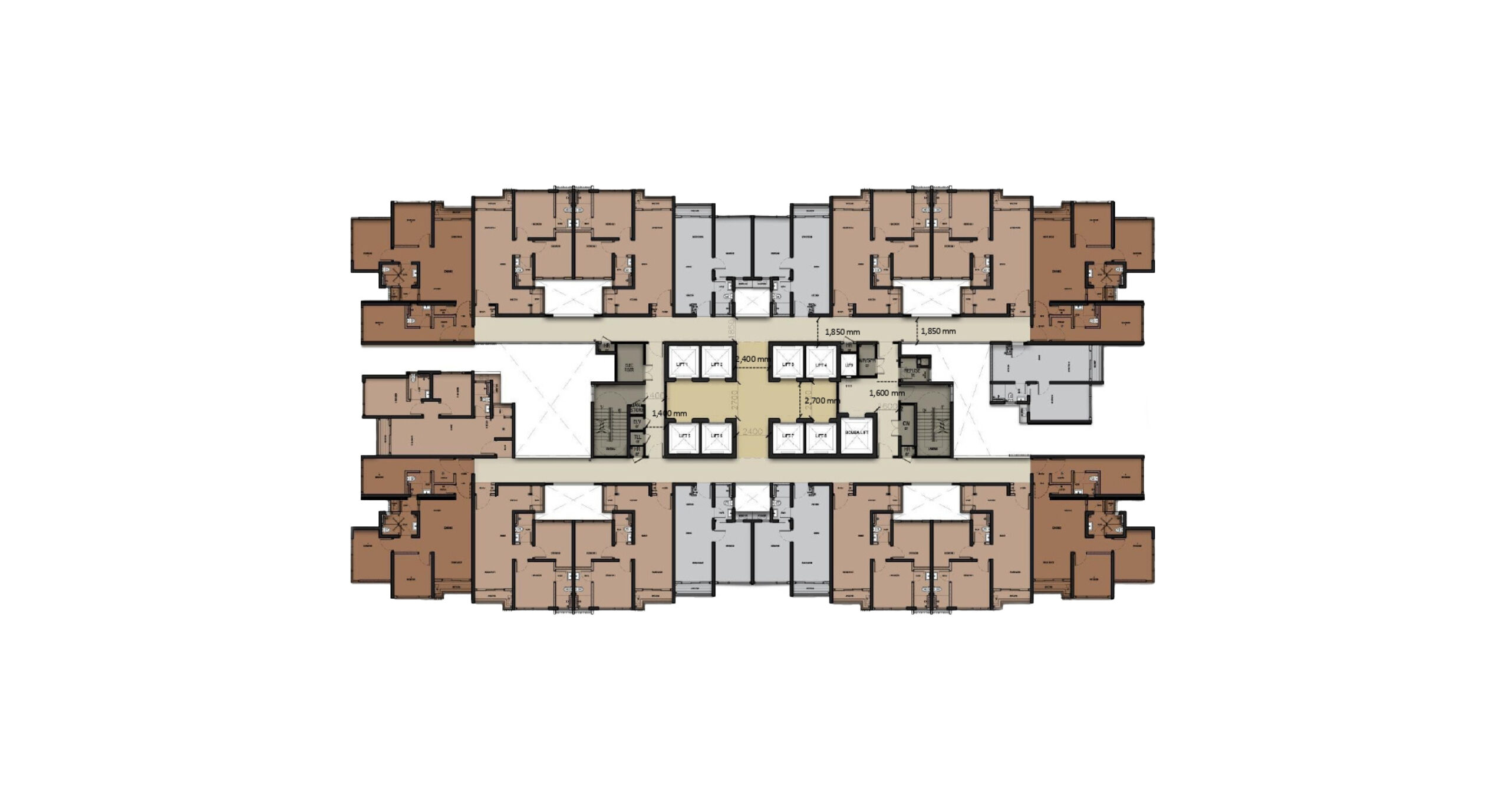 Tower C Floor Layout